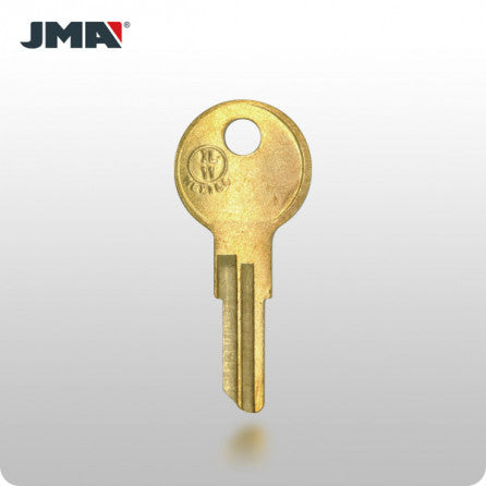 IL11 / 1043J Illinois Cabinet Key - Brass (JMA TIM-1DE) - ZIPPY LOCKS