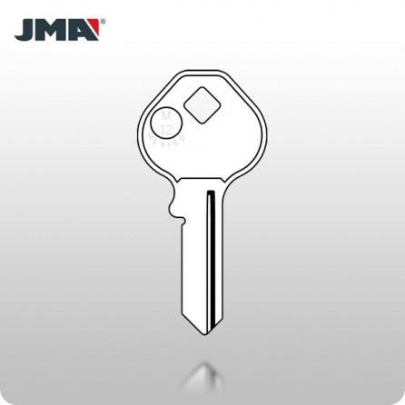 M12 / 1092D Master 5-Pin Padlock Key - Brass JMA MAS-3DE